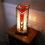 Miniature : Lampe Art Déco Vitrail Tiffany "Colonne" H35 cm