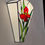 Miniature : Applique murale Art Nouveau Vitrail Tiffany "Iris"