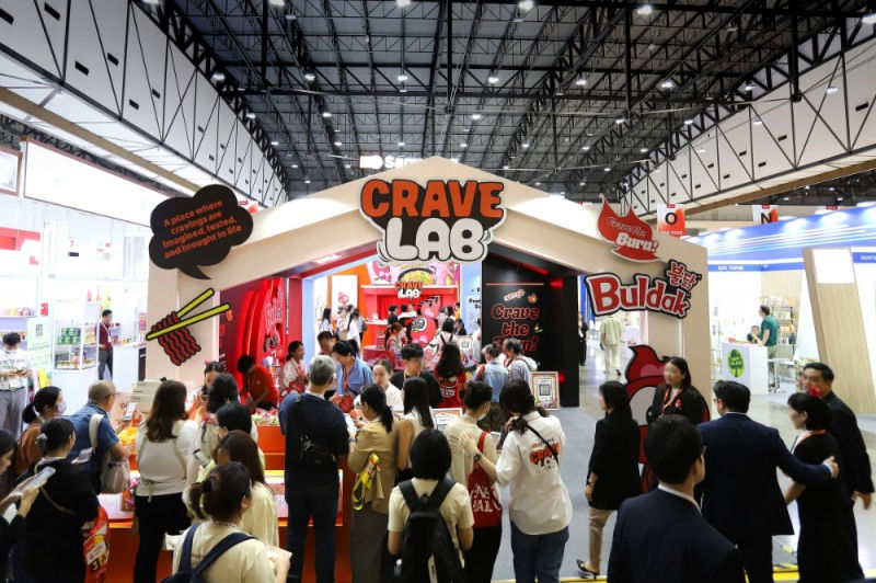 THAIFEX-ANUGA 2026 삼양식품 SAMYANG CRAVE LAB 부스 전경