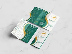 Conception de dépliant commercial à Douai - Le Plumiste graphiste print