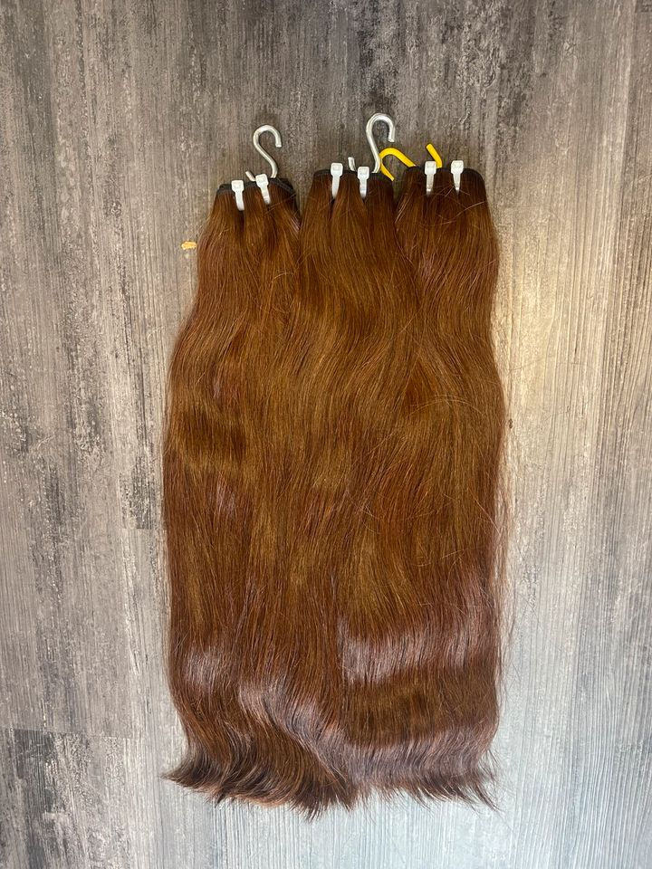 Thumbnail: EchthaarTresse 55cm Braun