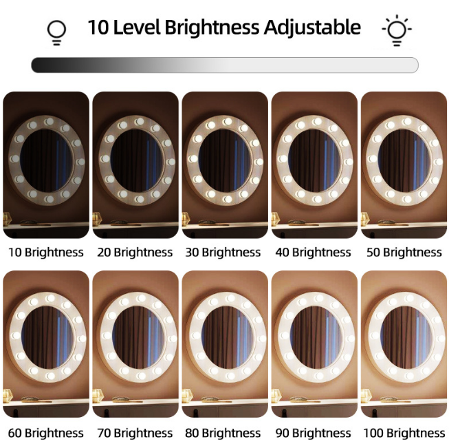 Thumbnail: LED Vanity Mirror Lights Bulb Hollywood Style Vanity Make Up Light