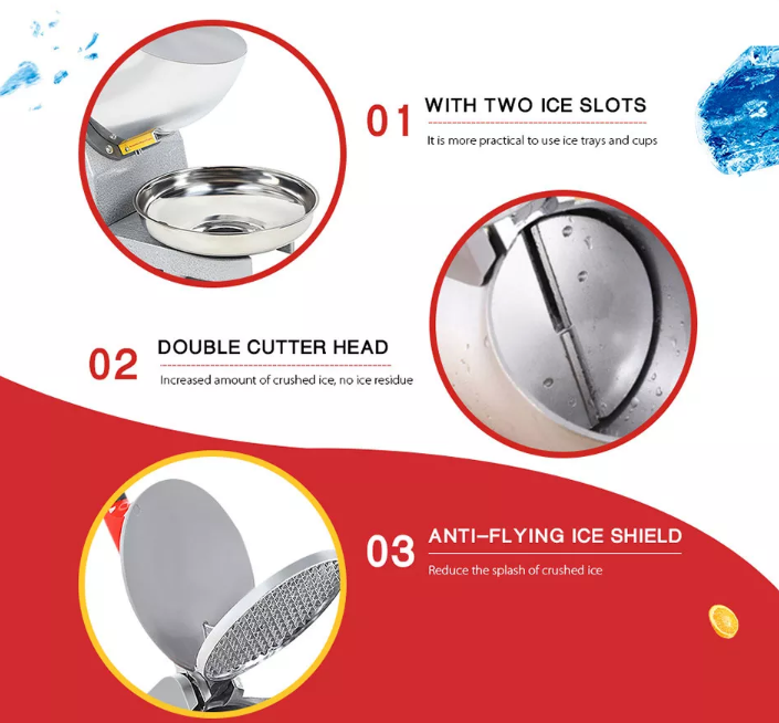 Thumbnail: Ice Shaver Machine Ice Shredder