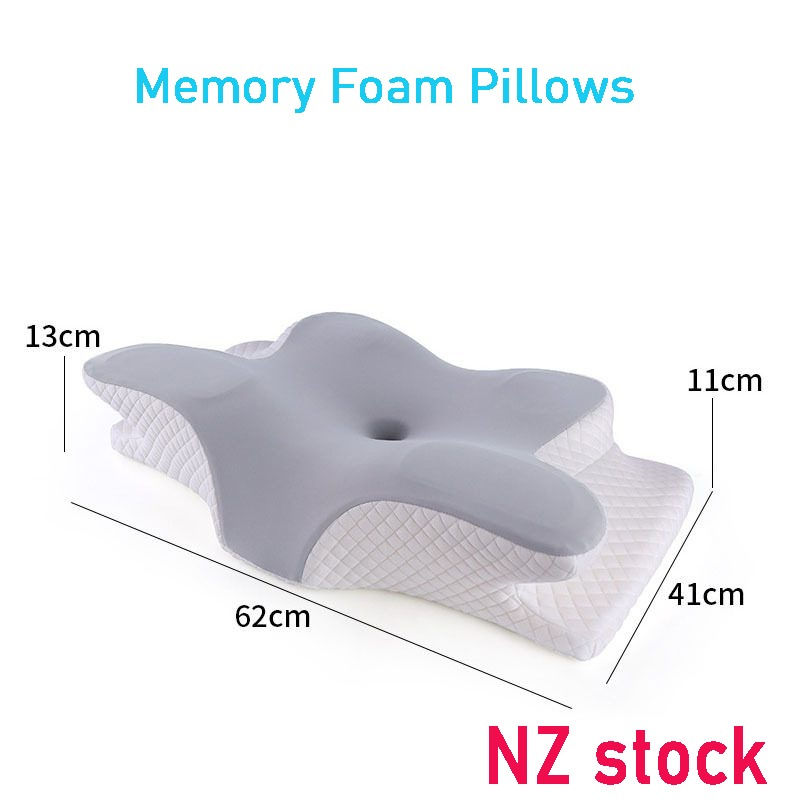 Thumbnail: Cervical Neck Pillow – Ergonomic Memory Foam Pillow for Pain Relief & Good Sleep