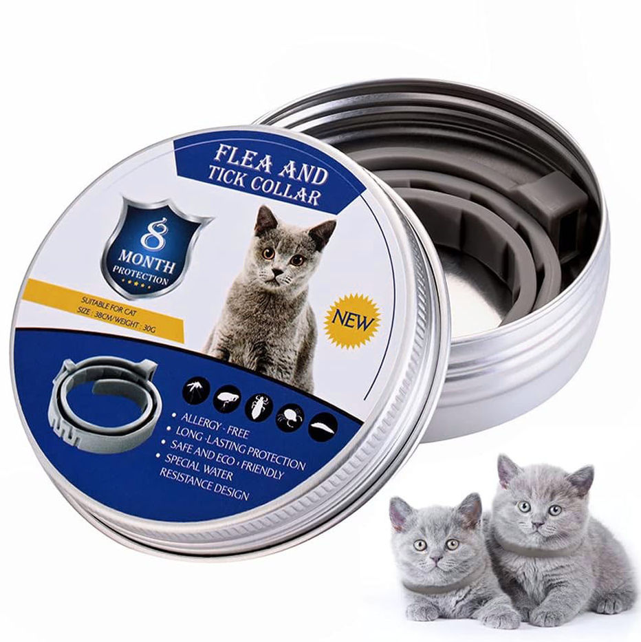 Thumbnail: 38cm Cat Flea Collar – Natural, Waterproof, 8-Month Protection