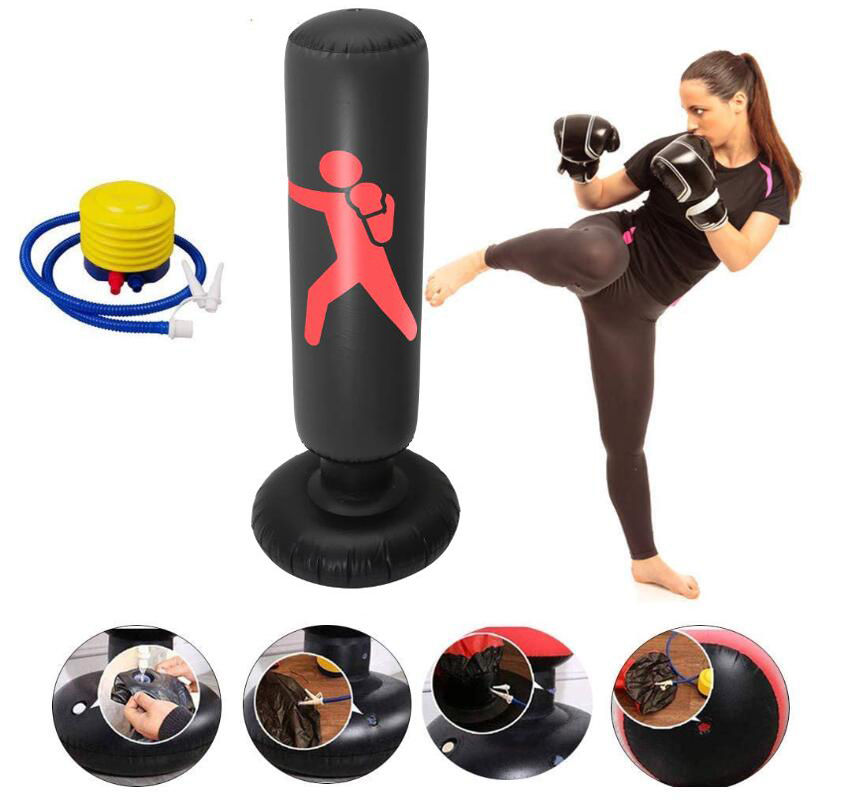 Punching Bag,Inflatable Punching Bag Punching Boxing Bag for Kids and Adults