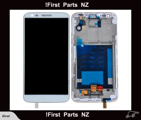 LG G2 D802 LCD Screen+FRAME Complete White