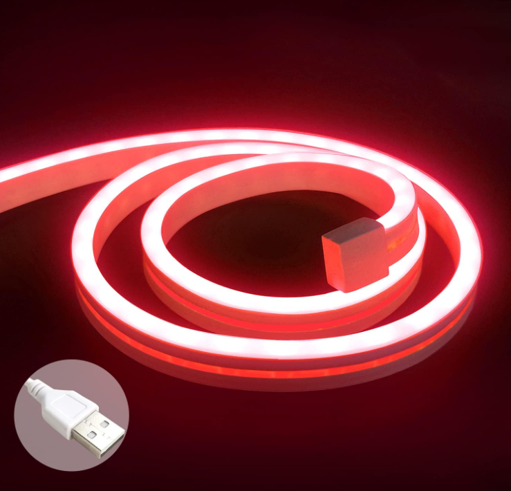 Neon Light LED Strip Red 5m