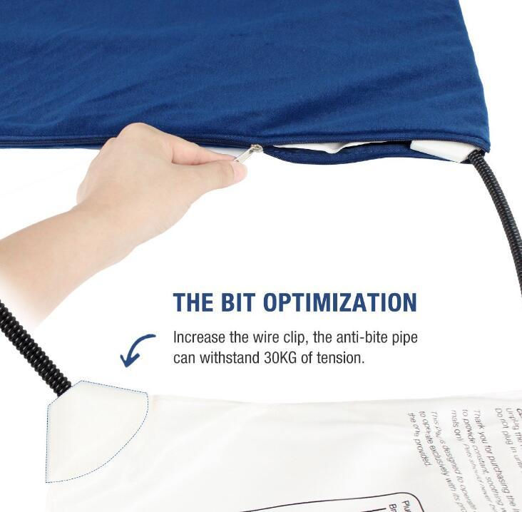 Thumbnail: Pet Heating Pad for Dog Cat, Electric Warming Mat Size M/L
