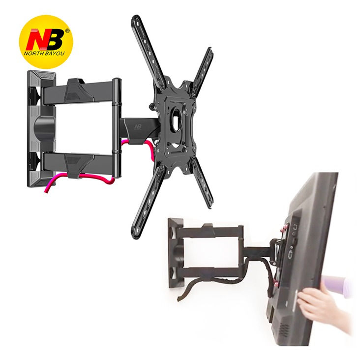 Thumbnail: NB P4 Full Motion TV Wall Mount – Adjustable & Heavy-Duty for 32"-55" Screens