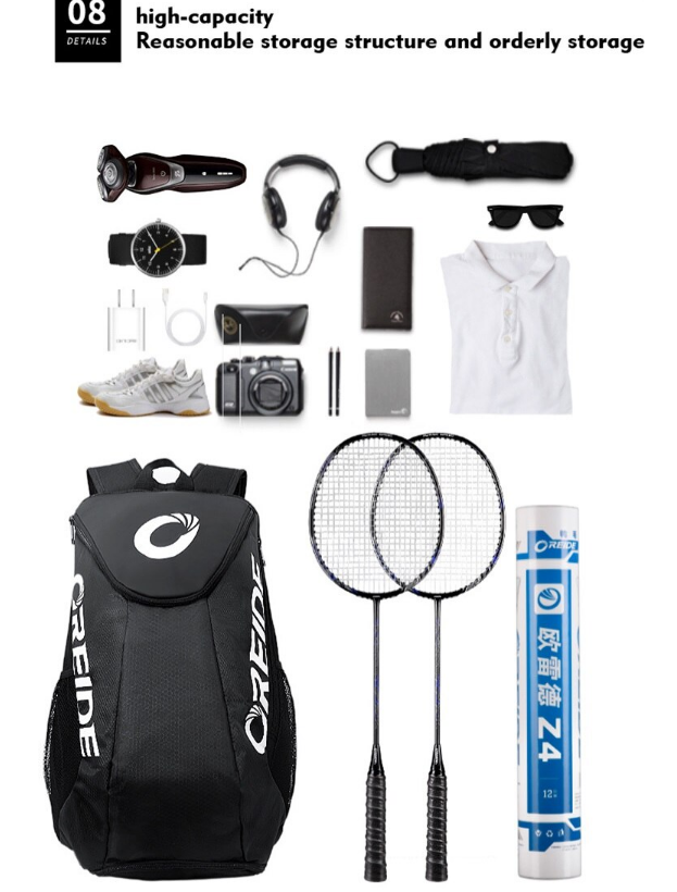 Tennis racket bag Badminton Bag Sport Backpack Sport Bag Darkblue Shoulder Bag
