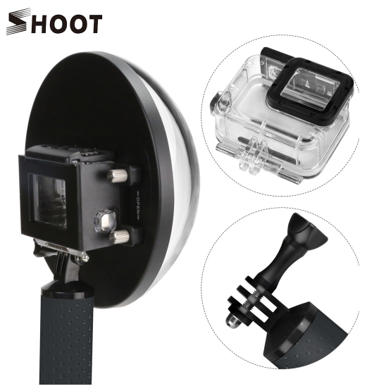 Waterproof 6 inch Diving Dome for Gopro Hero 5/6