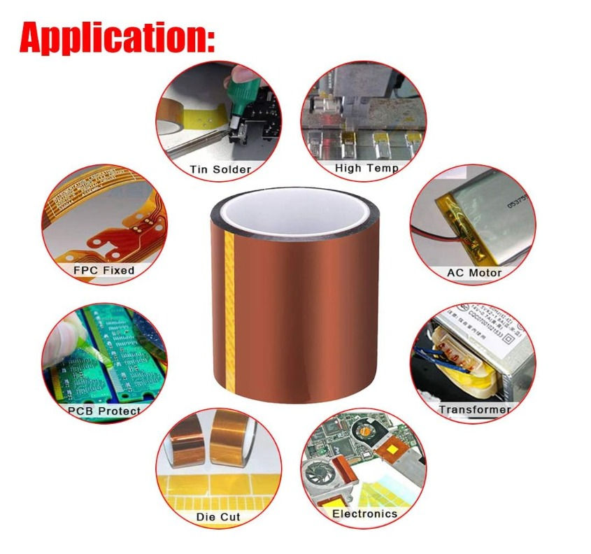 Thumbnail: 3J Kapton Tape –  Heat Resistant, Circuit Board Masking
