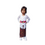 Thumbnail: White Kids Kebaya - Traditional Lace Blouse Set – Stretchy & Comfortable