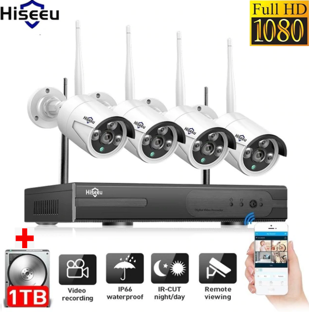 CCTV Security Camera System, CCTV Security Camera System 720P