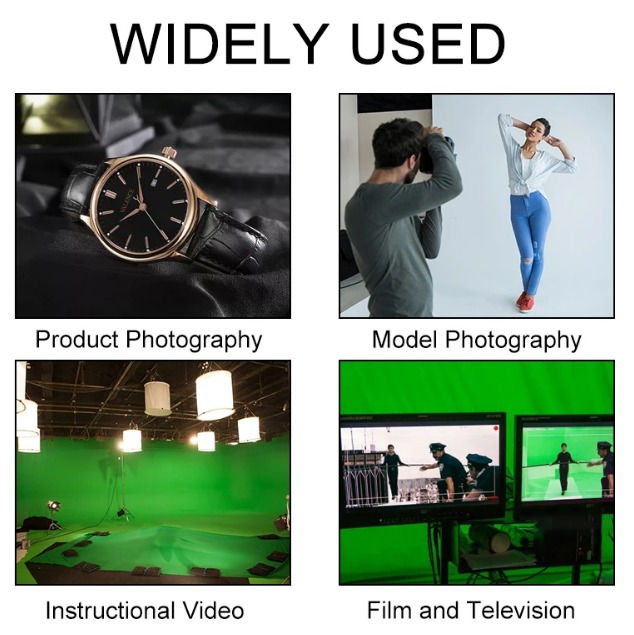 Thumbnail: 3×4m White Backdrop – Seamless, Collapsible Photography Background for Studio