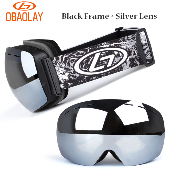 Anti-Fog Ski Goggles