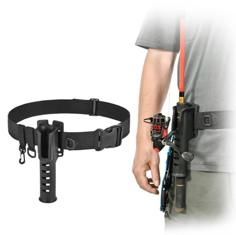 Fishing Rod Holder Waist Belt, Rod Holder Belts