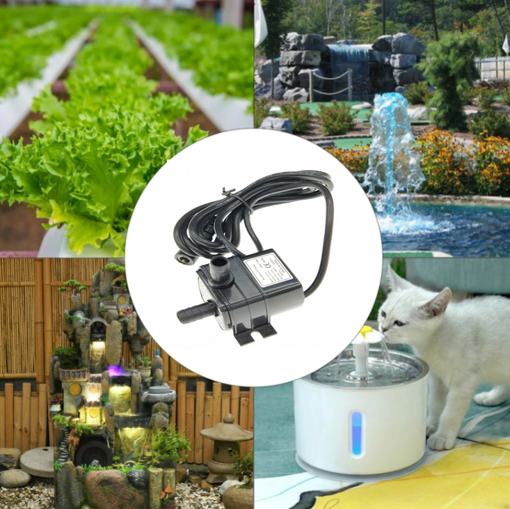 12V Mini Submersible Water Pump