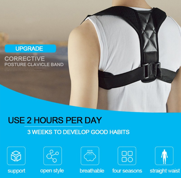 Posture Belt, Posture Correct Back Support - XL