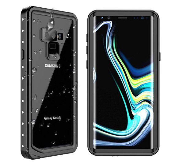 Samsung Note 9 Waterproof Case, Samsung Note 9 Waterproof Case Black