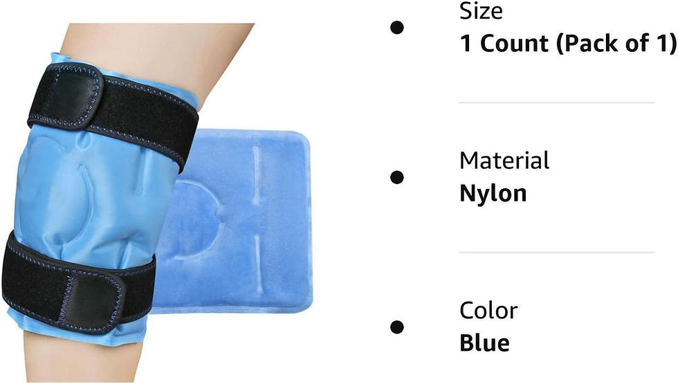 Thumbnail: Reusable Gel Ice Packs for Knee Cold or Hot Therapy