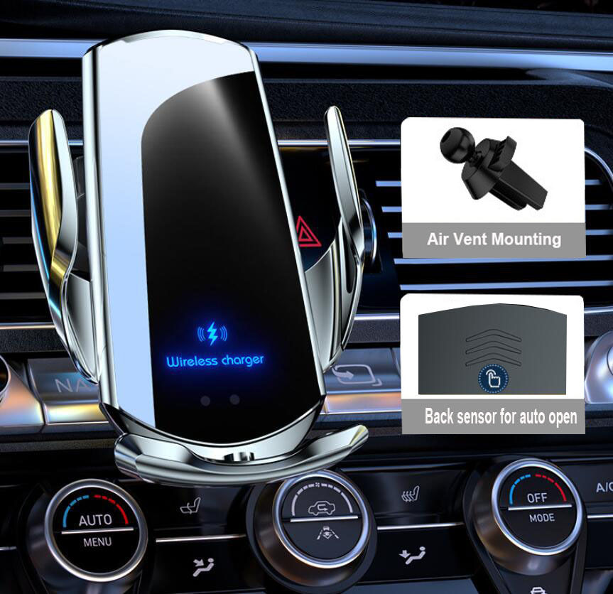 Wireless Car Charger 15W Fast Charging Car Charger Phone Holder