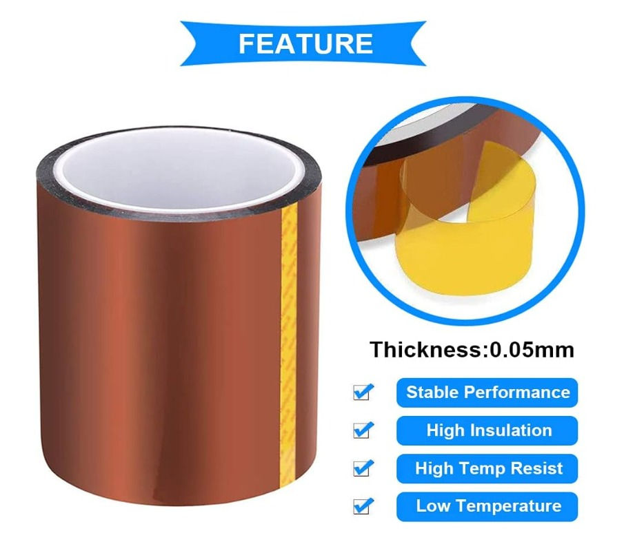Thumbnail: 3J Kapton Tape –  Heat Resistant, Circuit Board Masking