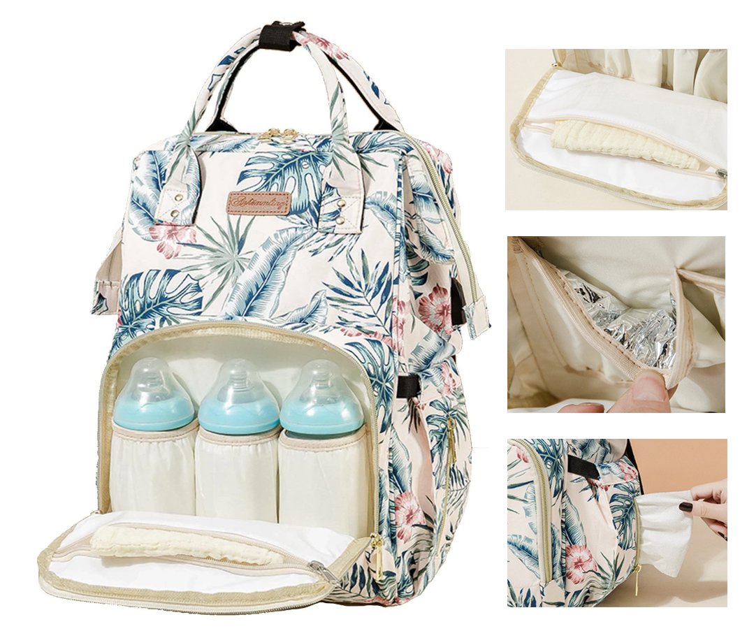 Diaper Bag Backpack Large Maternity Baby Changing Bags Travel Nappy Bag