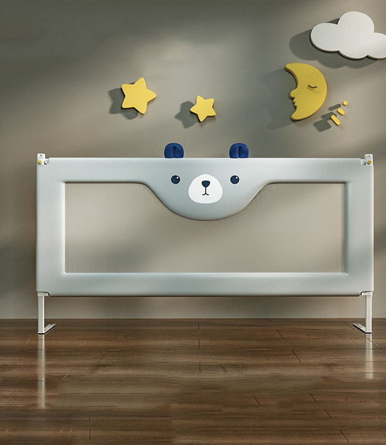 Thumbnail: Bed Guard Rail – Grey Bear, 1.67m for King Bottom Side (1 Panel Only)
