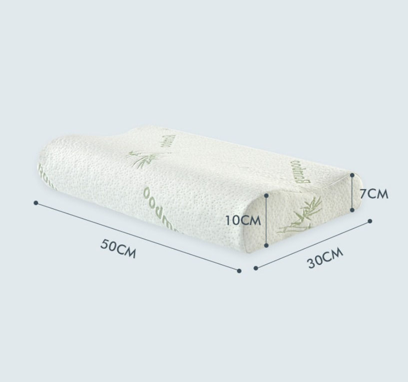 Thumbnail: Cervical Contour Memory Foam Pillow – Orthopedic Neck Support for Deep Sleep