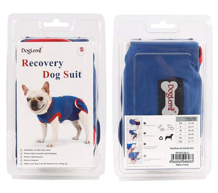 Thumbnail: Dog Surgical Recovery Suit – E-Collar Alternative for Post-Surgery Protection