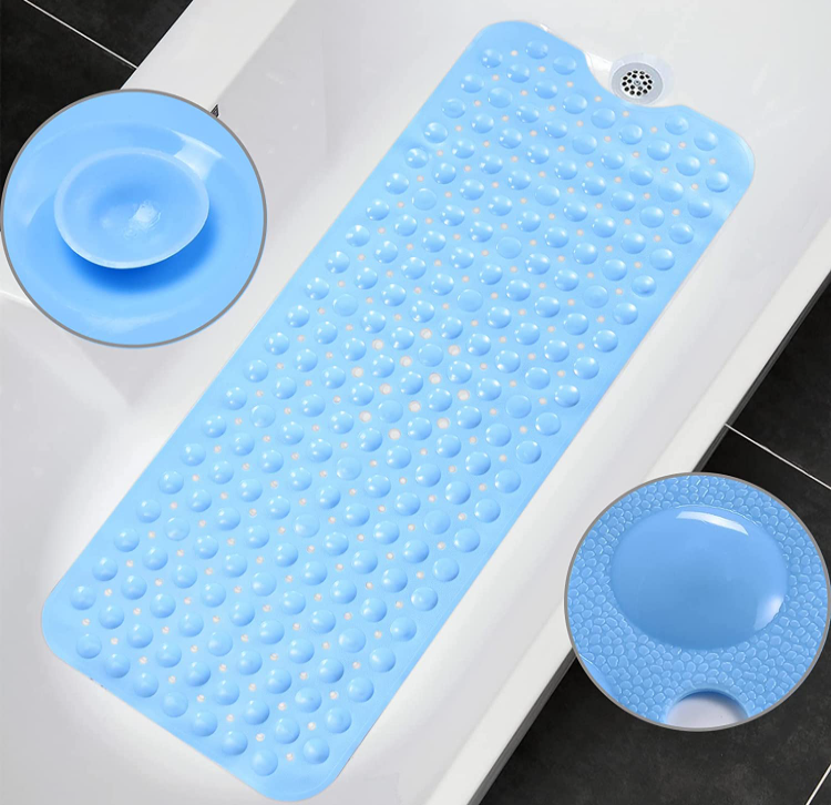 Non-Slip Bath Mat Shower Mat with Suction Cups