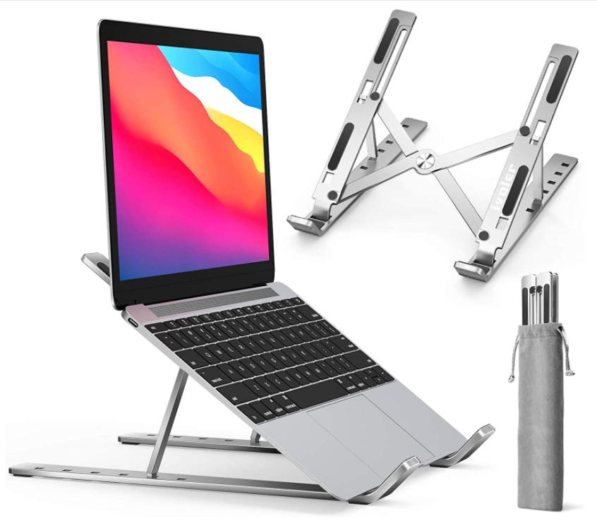Laptop Stand Foldable Folding Laptop Stand Aluminum Adjustable Tablet Holder S