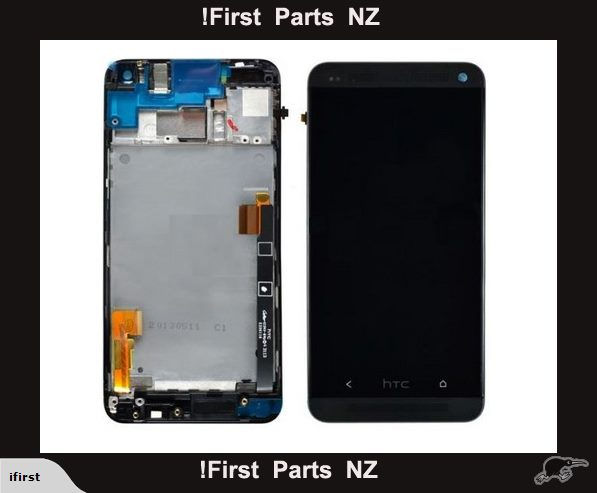 HTC One M7 LCD Screen Digitizer Touch + Frame Bl