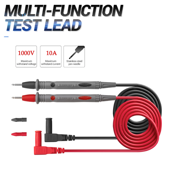 10A Digital Multimeter Test Leads Probes