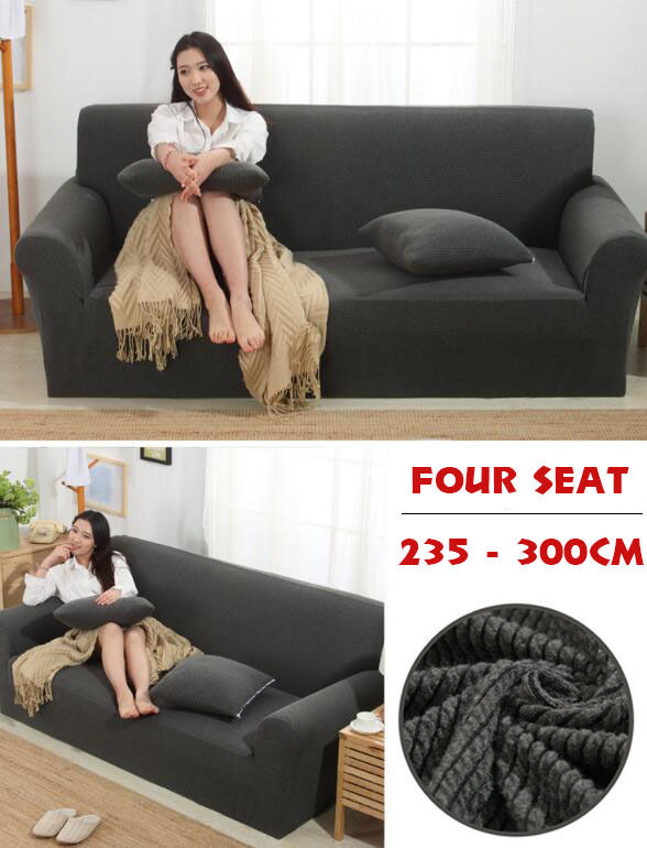 Sofa Couch Cover, Four Seat Couch Cover 235 - 300cm