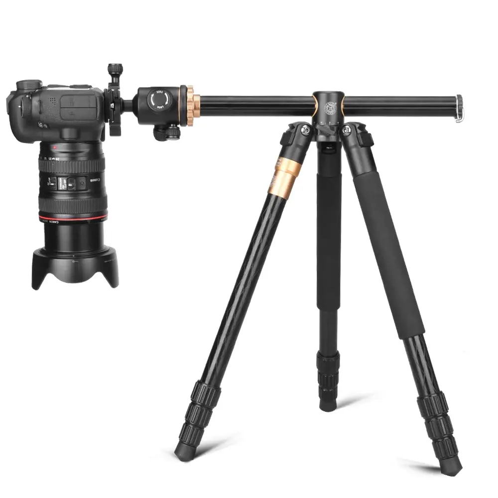 Aluminum Camera Tripod Stand with 360° Ball Head for DSLR and Phone