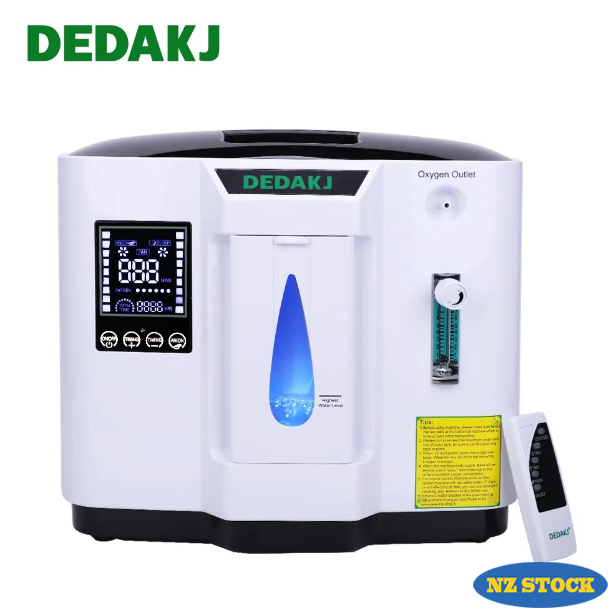 DEDAKJ DE-1A Oxygen Concentrator – 1–7L Adjustable Flow, Home Use