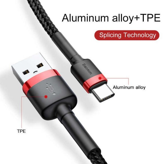 Thumbnail: Baseus USB Type-C Cable – Fast Charging & Data Sync for USB-C Devices