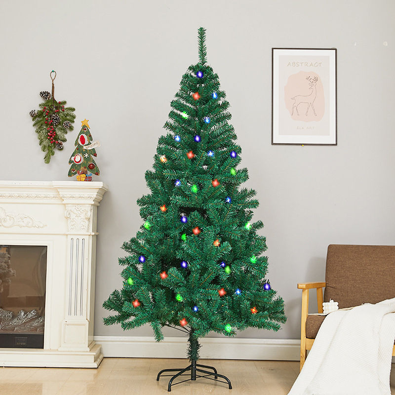Artificial Christmas Tree With LED Lights 7 feet