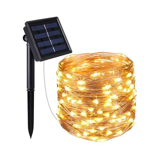 Solar LED Fairy Lights, Solar Powered LED String Lights