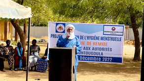 Remise des latrines aux autorités de Mountougoula