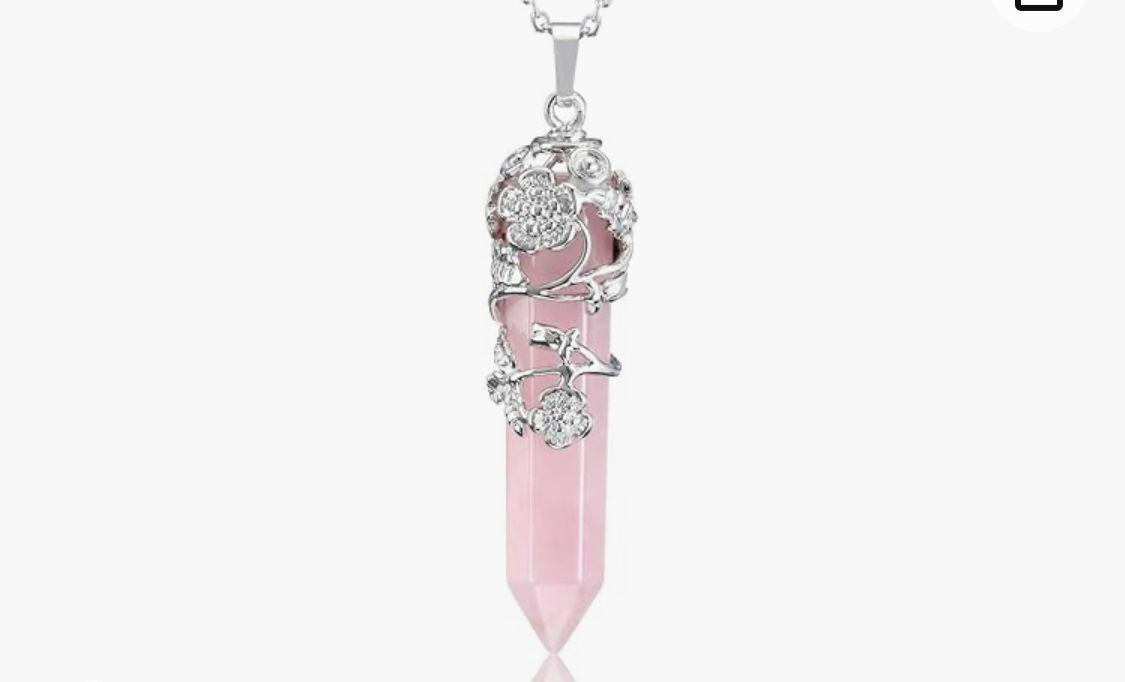 Rose Quartz Pendent