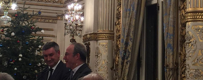 Cérémonie des voeux de Monsieur le Préfet du Rhône Pascal MAILHOS le jeudi 10 janvier 2019