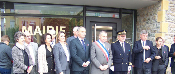 Inauguration de la mairie de Brullioles le samedi 8 octobre 2016