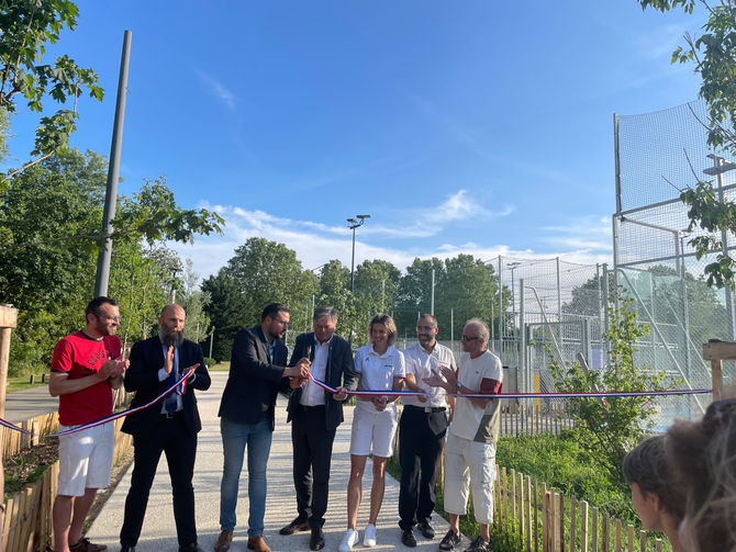 23 juin - Inauguration des terrains de tennis-padel et du city stade à Vernaison