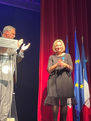 3 avril 2026 - Remise de l’insigne de Chevalier de l’Ordre National du Mérite à Madame Sandrine Chadier maire de Craponne, par le sénateur François-Noël Buffet, ancien ministre