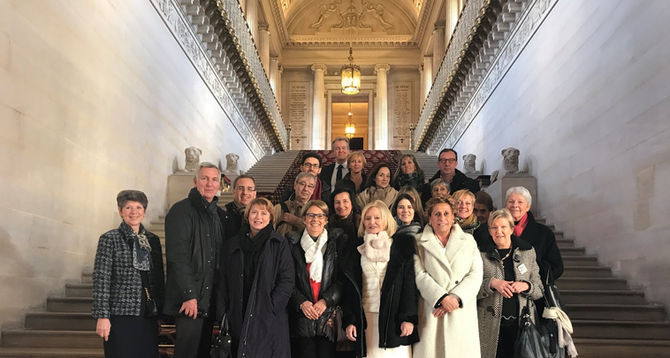 Visite des Elus de la mairie du 6è de Lyon le 31 novembre 2017