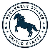 preakness-stakes-logo-seal-stamp-rubber-sticker-american-thoroughbred-horse-race-badge-ill